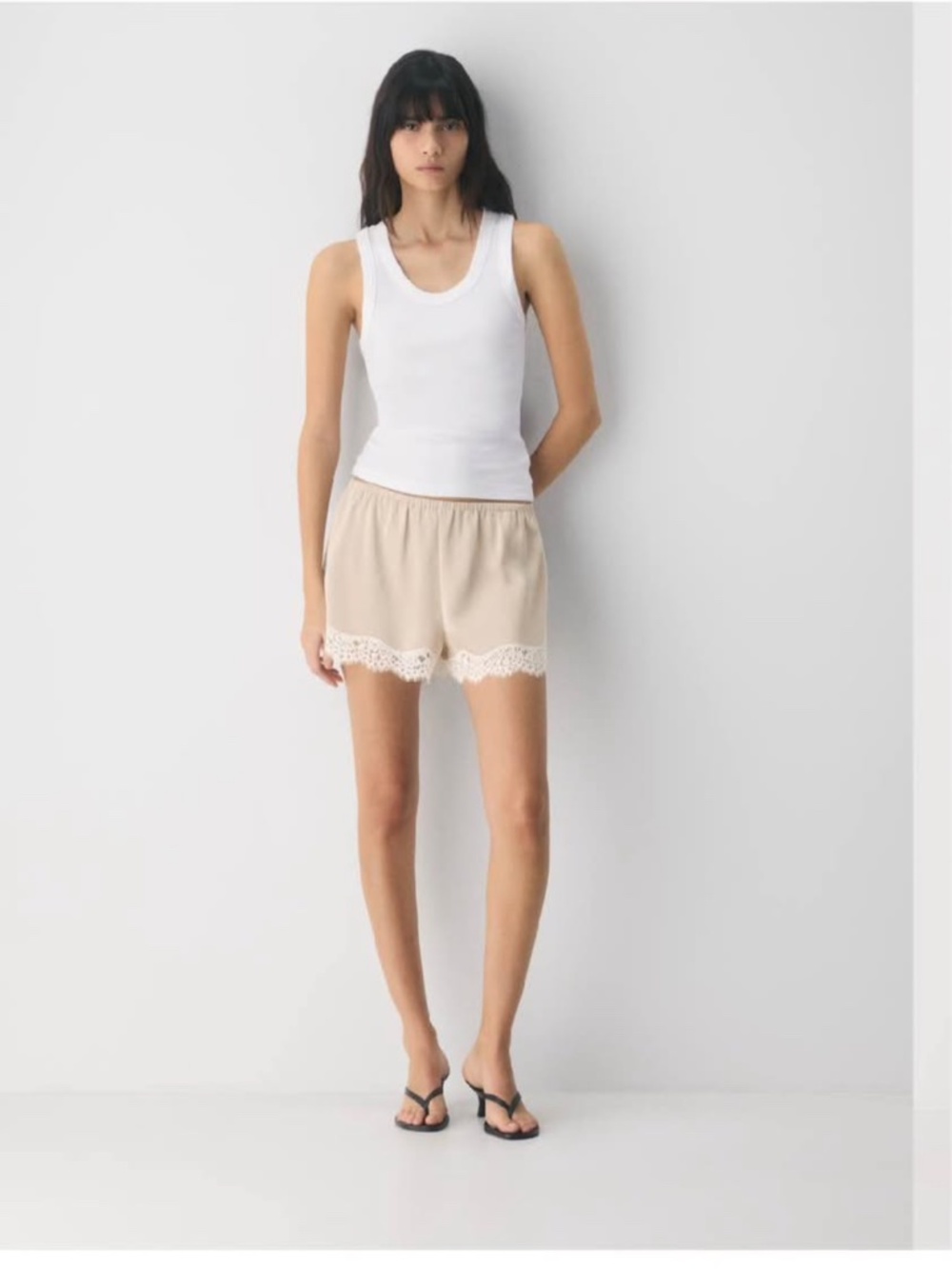 Aritzia Whimsy Satin Short